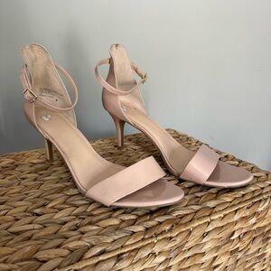 Size 13 Nude 3” Heel Sandals